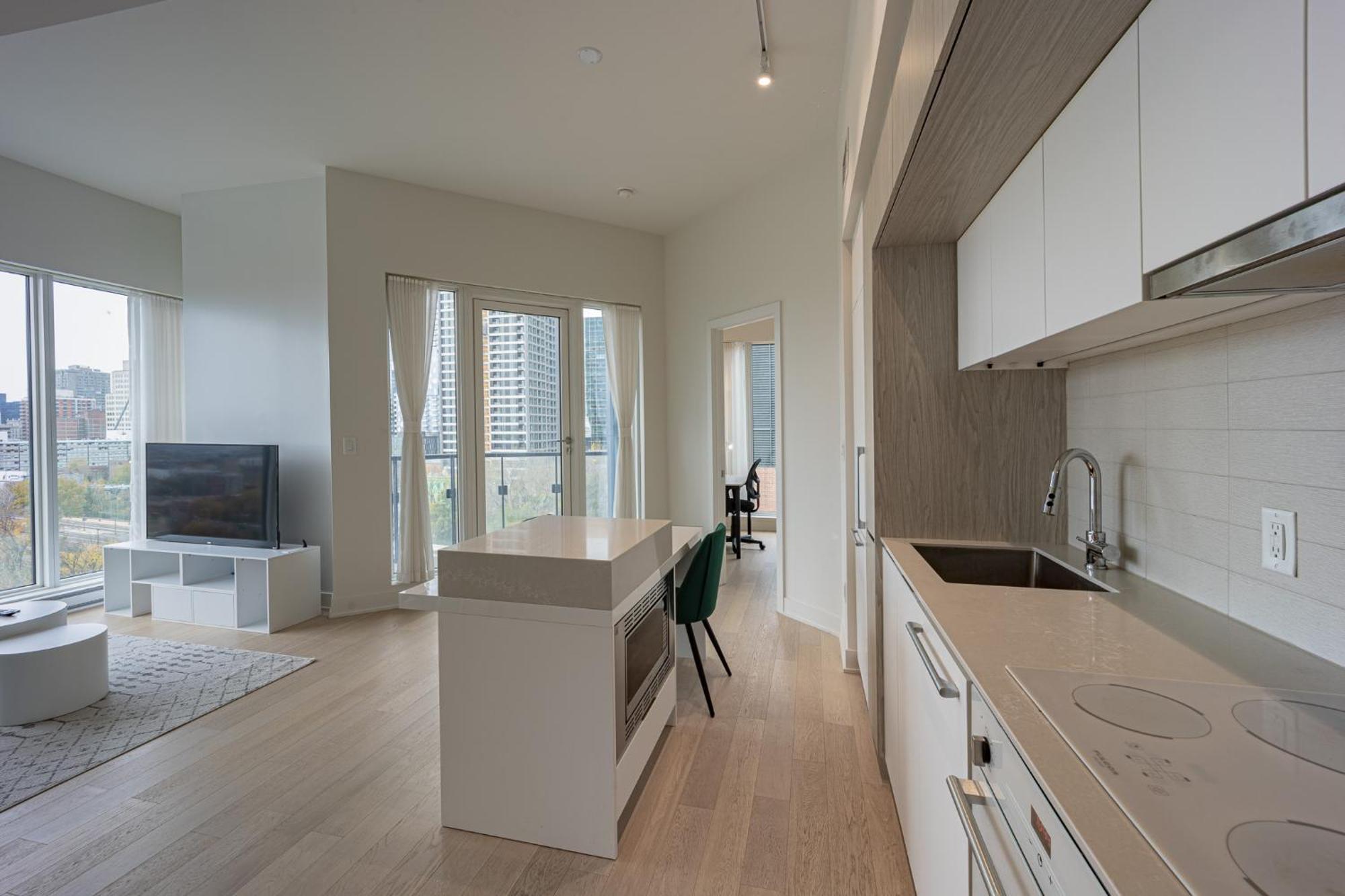 Aaa Location & Spacious 1 Bedroom With Panoramic View On The City Montreal Exterior photo